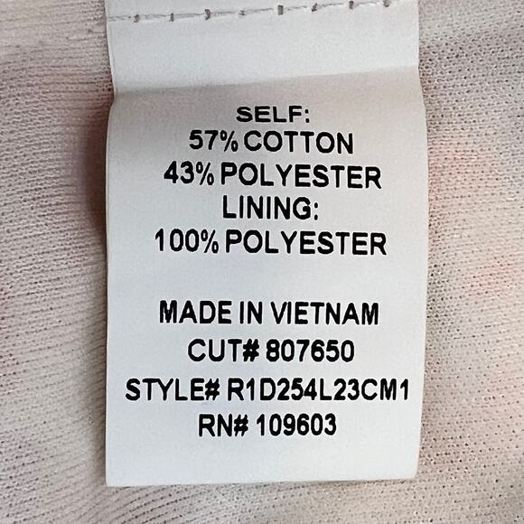 Chris McLaughlin Womens Dress Size 16 White Orange Floral Midi Lined Dressy - Picture 6 of 7